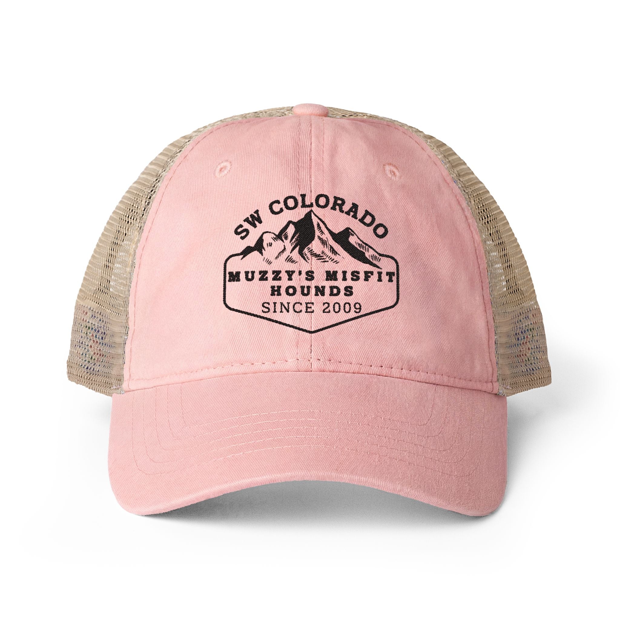 Women's Washed Mesh-Back Cap