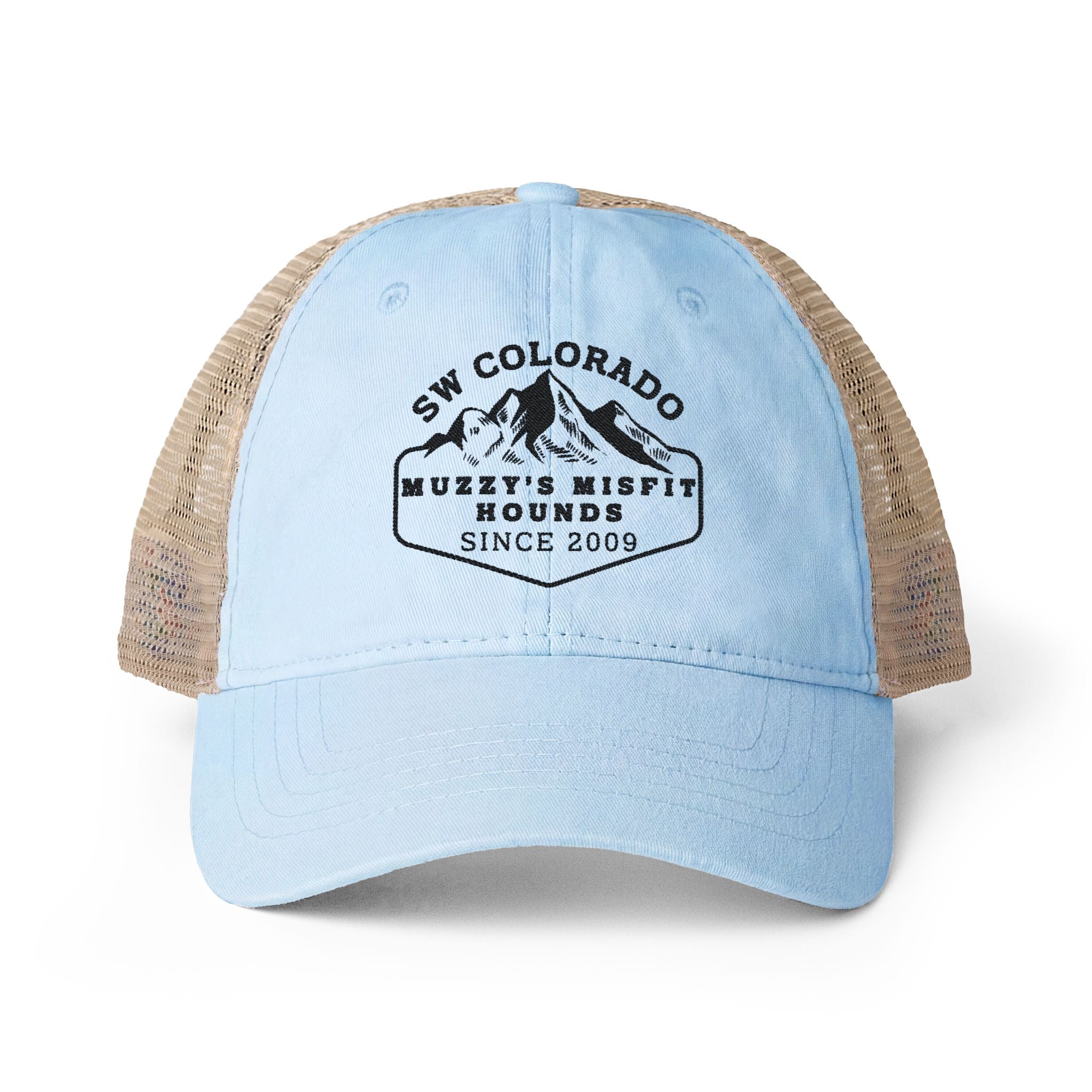 Women's Washed Mesh-Back Cap
