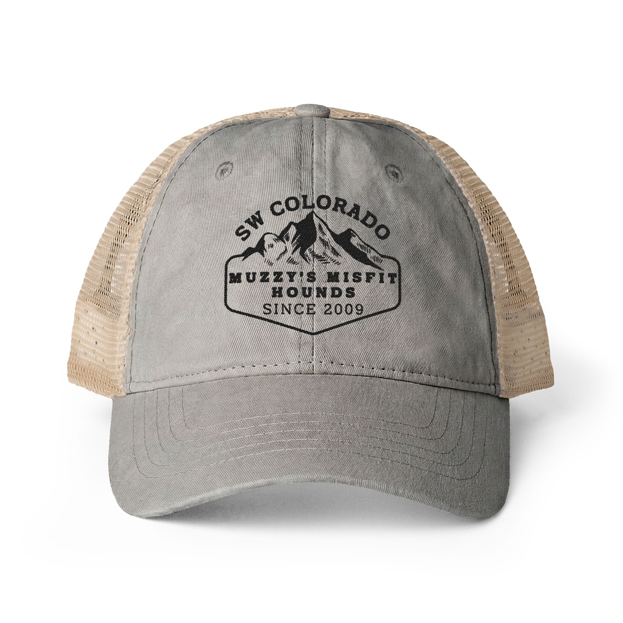 Women's Washed Mesh-Back Cap