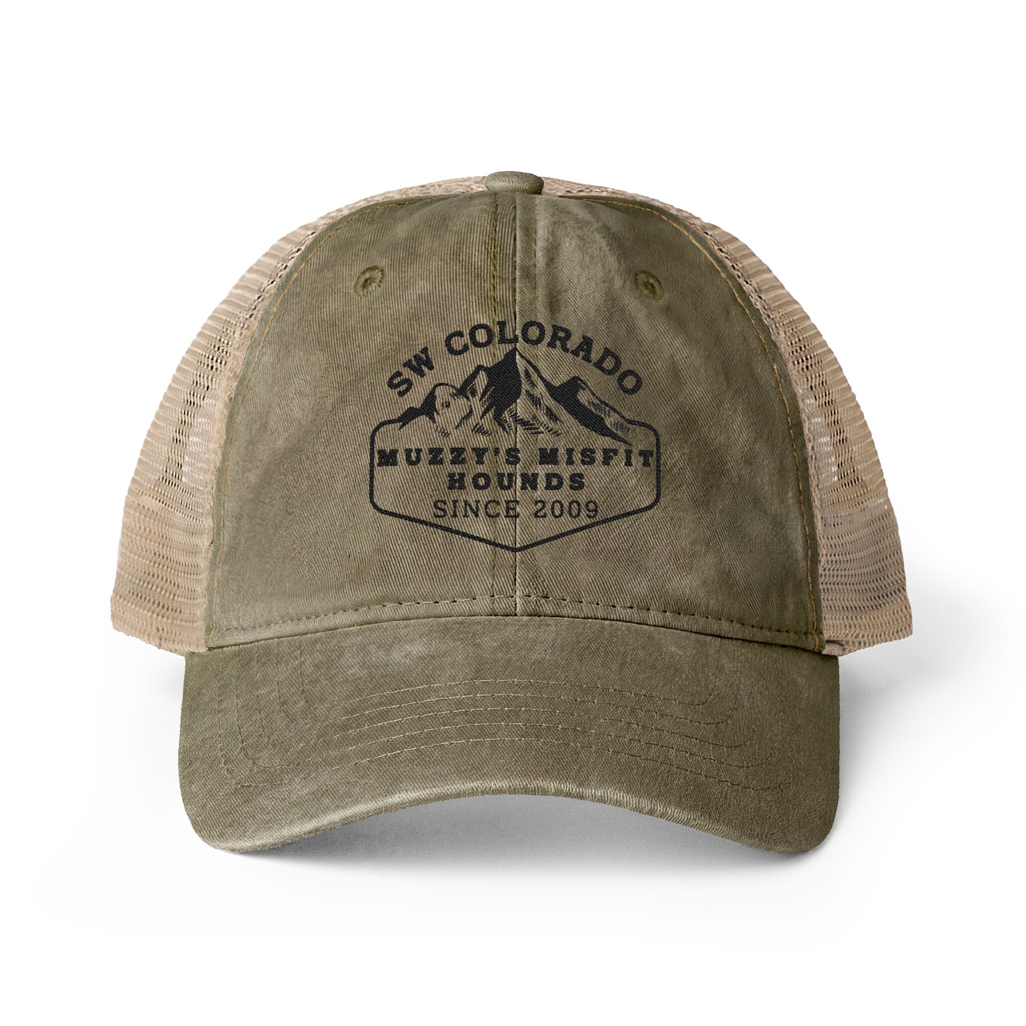 Women's Washed Mesh-Back Cap